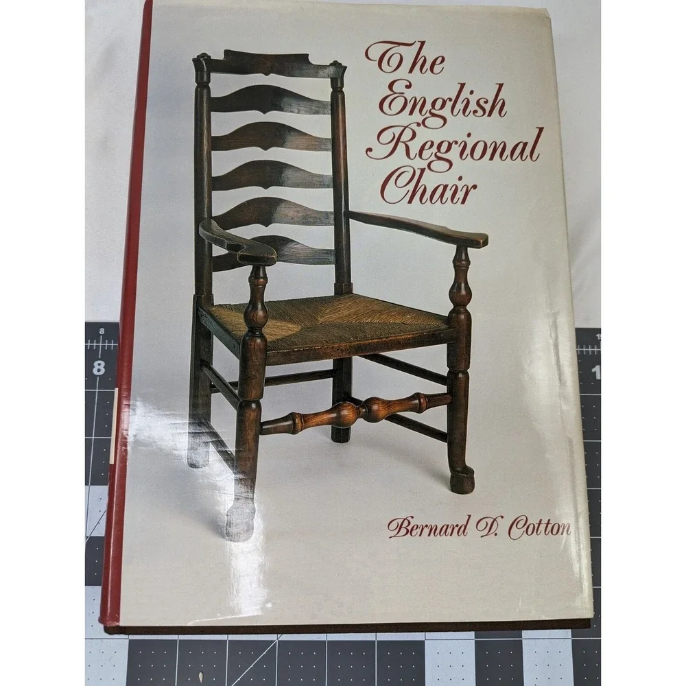 The English Regional Chair Hardcover DJ Bernard D. Cotton Signed